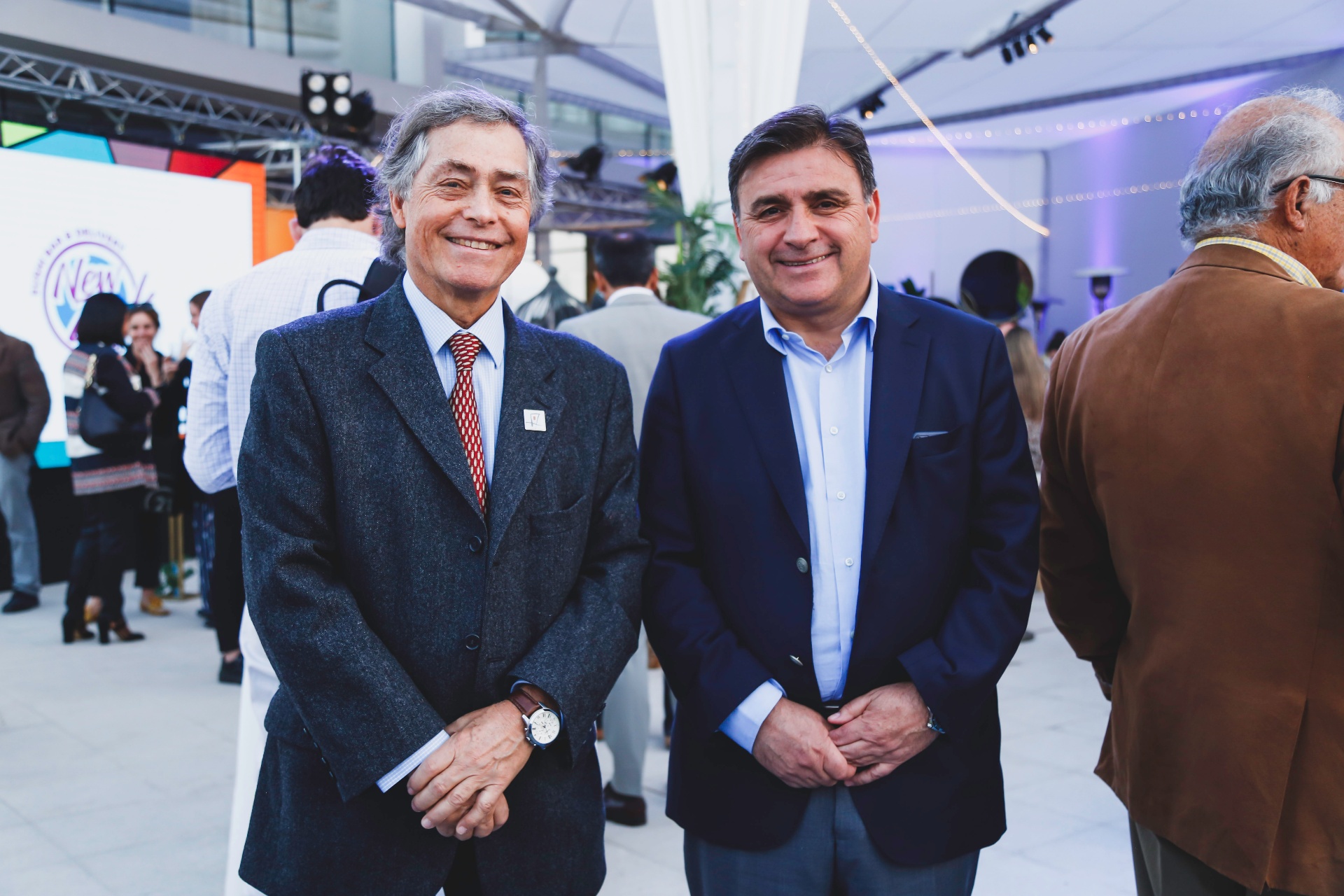 Ejecutivos en evento corporativo
